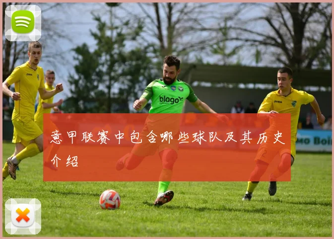 意甲联赛中包含哪些球队及其历史介绍