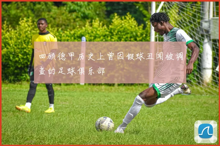 回顾德甲历史上曾因假球丑闻被调查的足球俱乐部